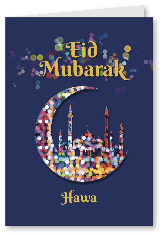 Eid Greeting Card