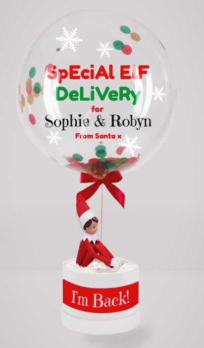 I'm Back! Elf Arrival Balloon
