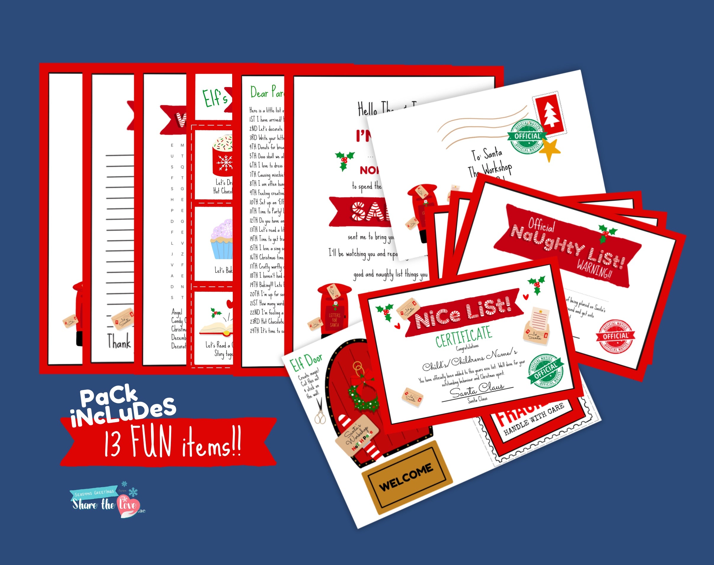 Elf Arrival Visual Pack