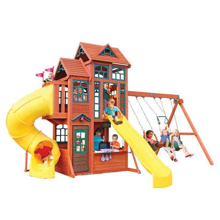 Canyon Ridge Wooden Swing Set / Playset