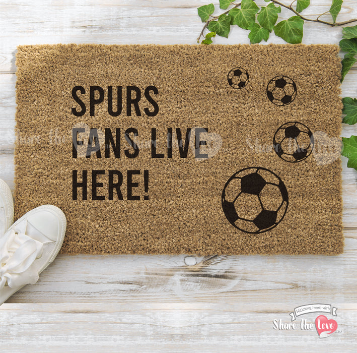 Fans Live Here Doormat