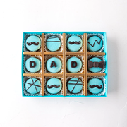 Father's Day Blue Chocolate Covered Oreos