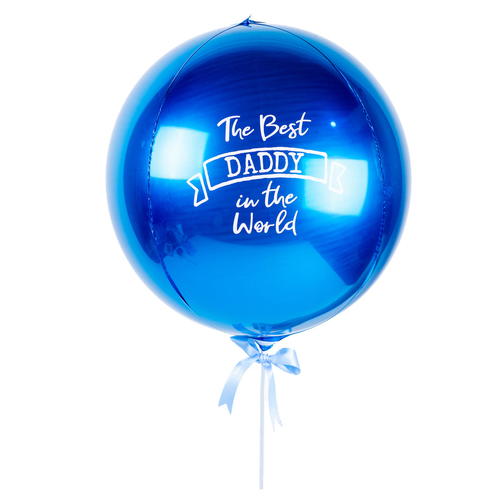 Father's day Personalised Orbs Balloon - On a Stick