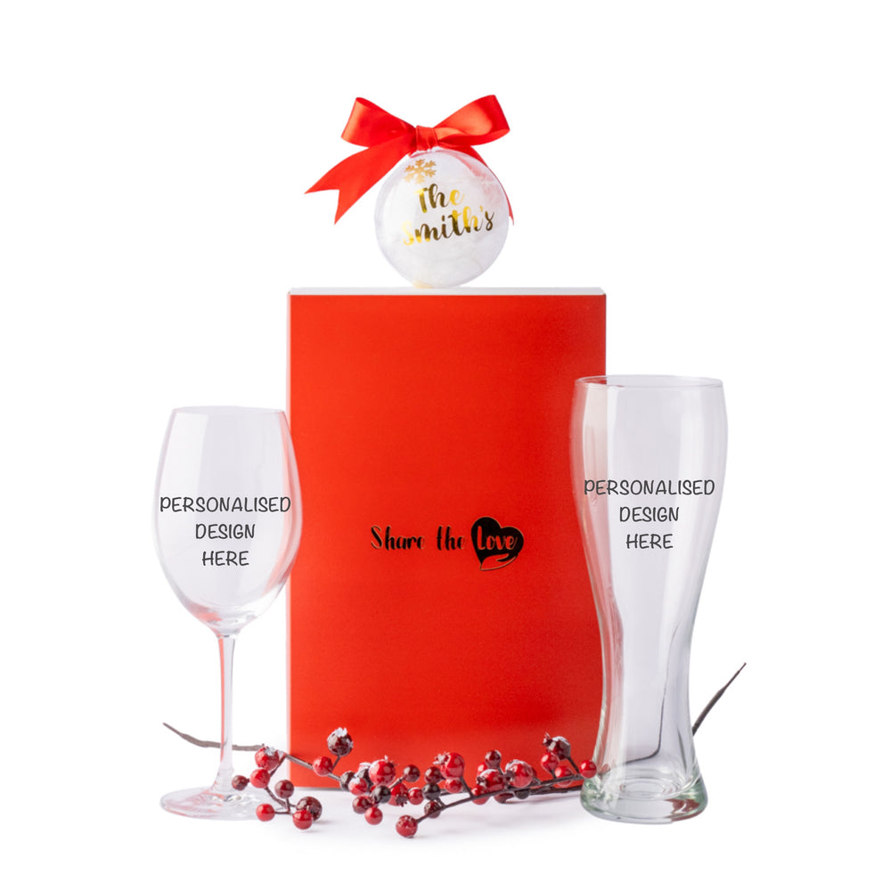 Under the Mistletoe - Personalised Gift Set