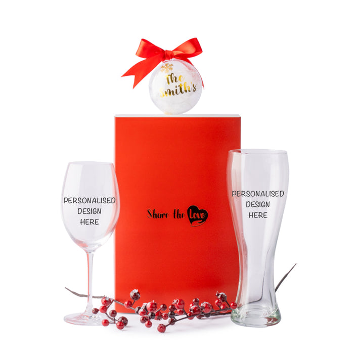 Under the Mistletoe - Personalised Gift Set