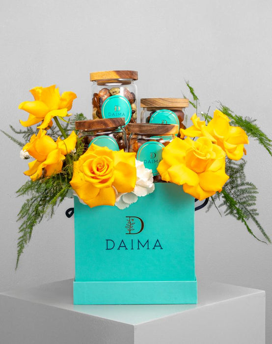 Flower Nuts Gift Set