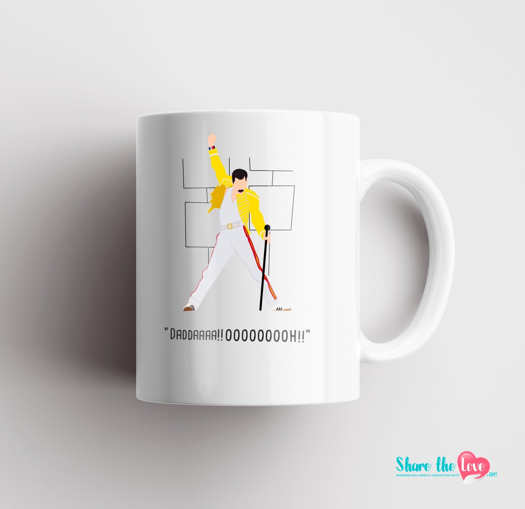 Daddaaa! Ohhh Freddie Mercury Mug