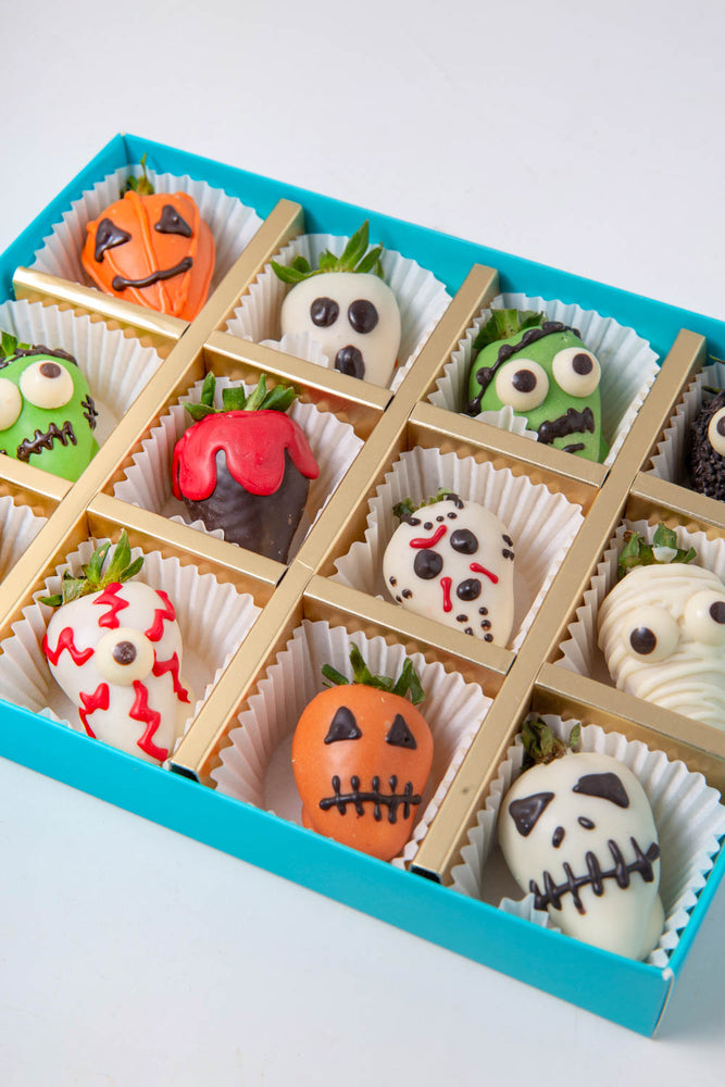 12pcs Halloween Special Strawberries