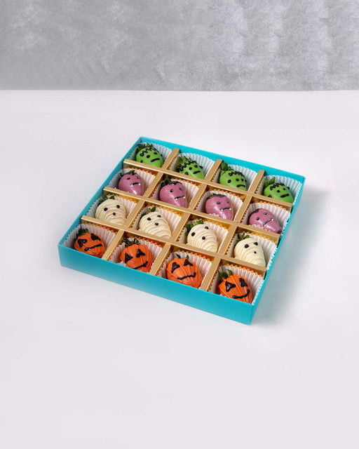 Chocolate Strawberry Ghosts and Pumpkins
