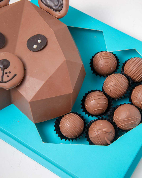 Bear Face Piñata Chocolate