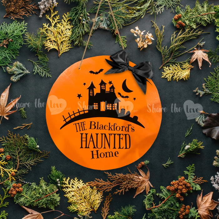 Personalised Family Door Sign