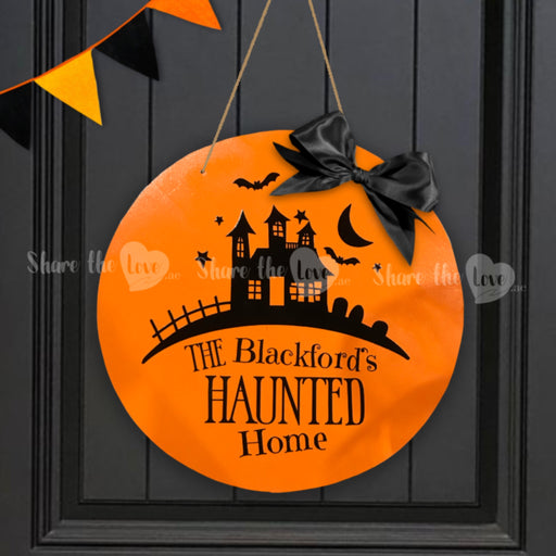 Personalised Family Door Sign