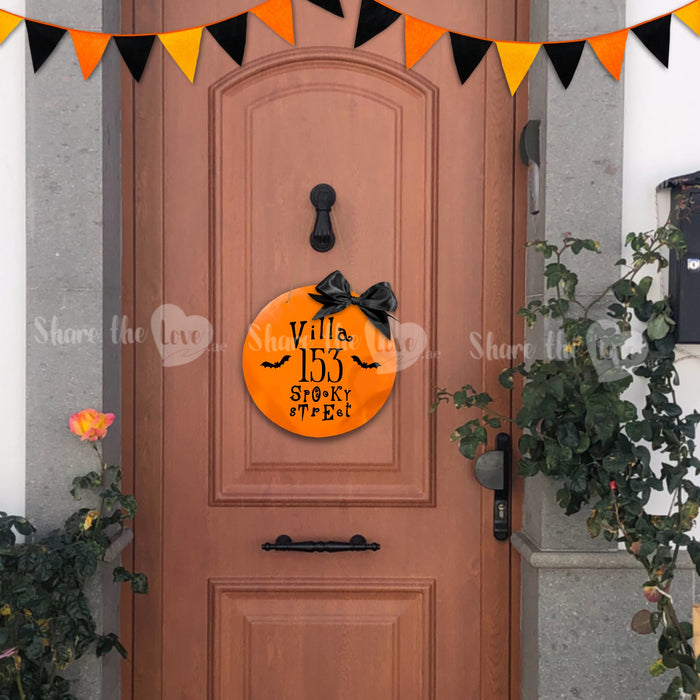 Personalised Villa Number Door Design
