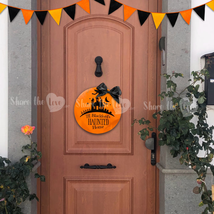 Personalised Family Door Sign