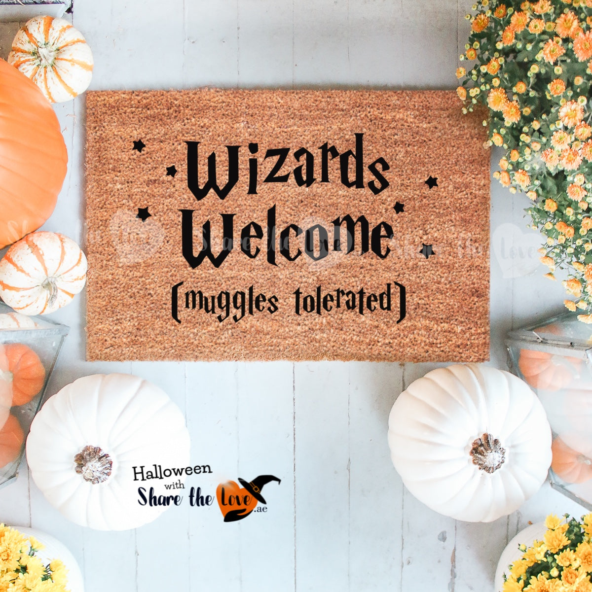 Harry Potter Halloween Doormat