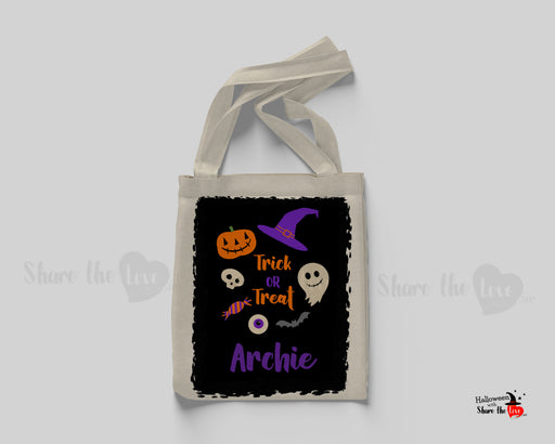 Halloween Characters Tote Bag