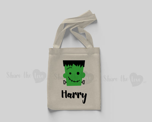 Halloween Monster Tote Bag