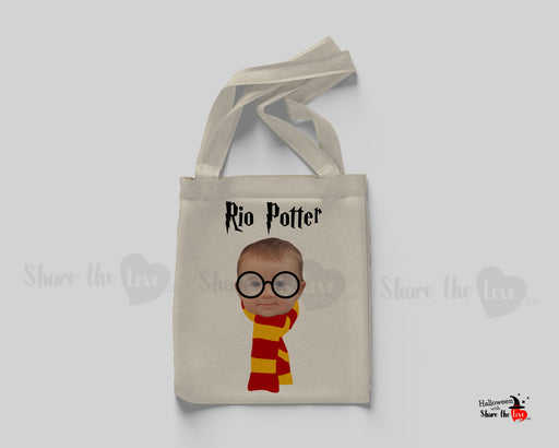 Harry Potter Photo Head Tote Bag