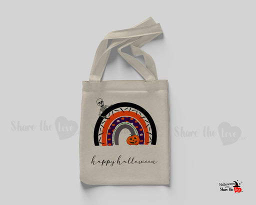 Halloween Rainbow Tote Bag