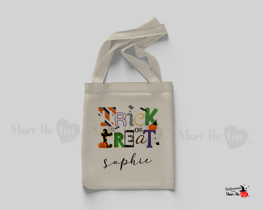 Trick Or Treat Tote Bag 2