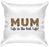 Animal Print Mum Life is the best life Cushion