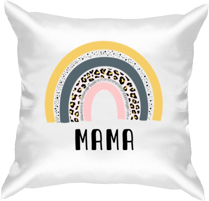 "Mama" Rainbow design Cushion