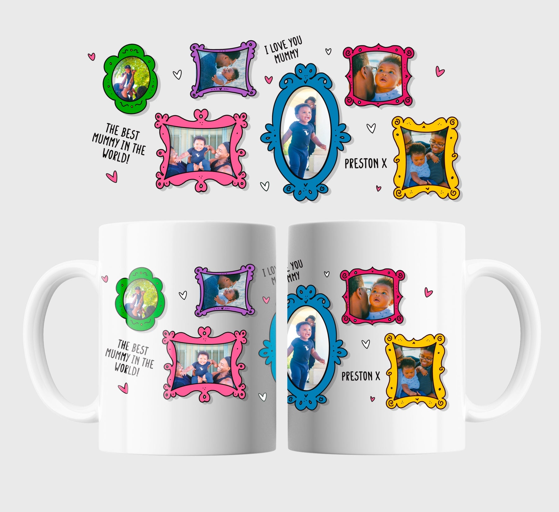 Personalised Mug Wrap Around Image