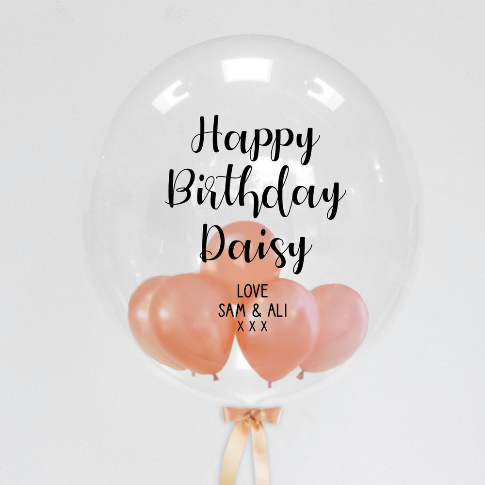 Birthday Bubble - Personalised Balloon