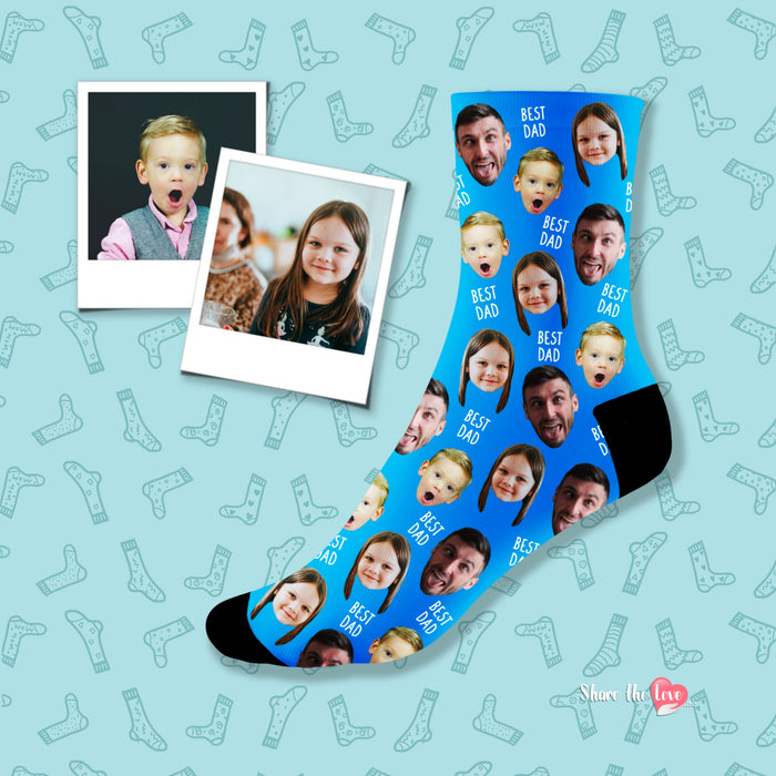 Father's Day Personalised Socks