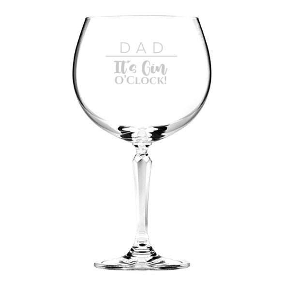 Personalised Gin Cocktail Glass