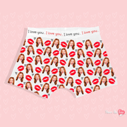 "Kisses"  Personalised Mens Boxers