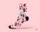 'Love T' Photo Personalised Socks