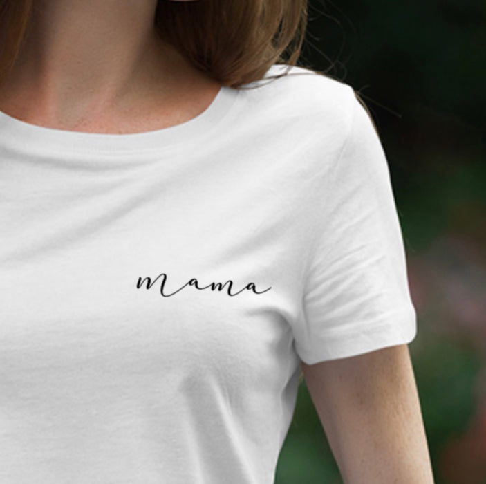 Cursive Mama Shirt