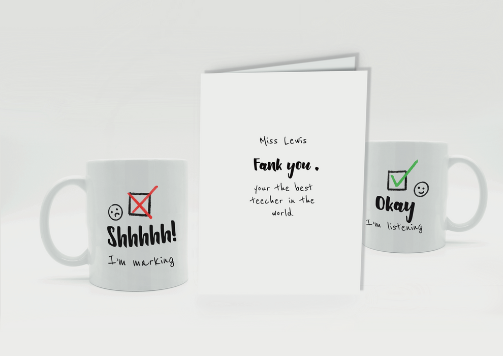 "Fank" You Teacher Combo Gift