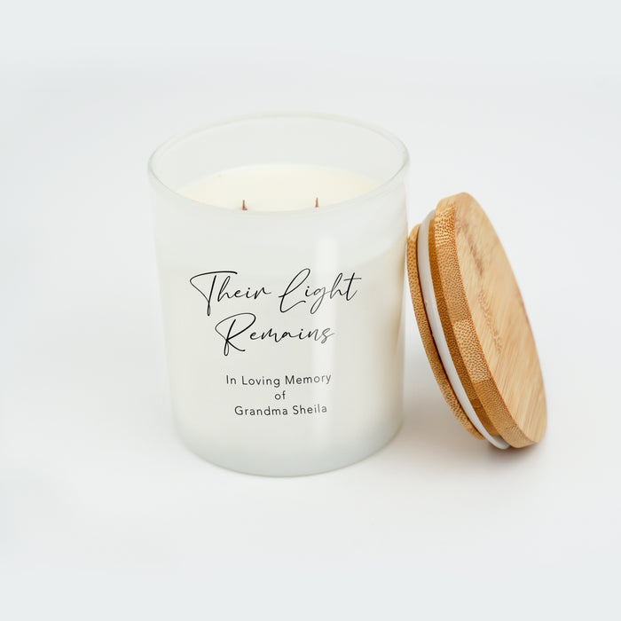 Memory Personalised Candle