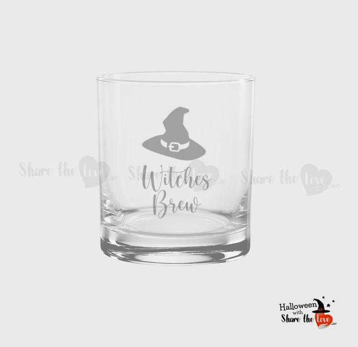 Witches Brew Whiskey Glass