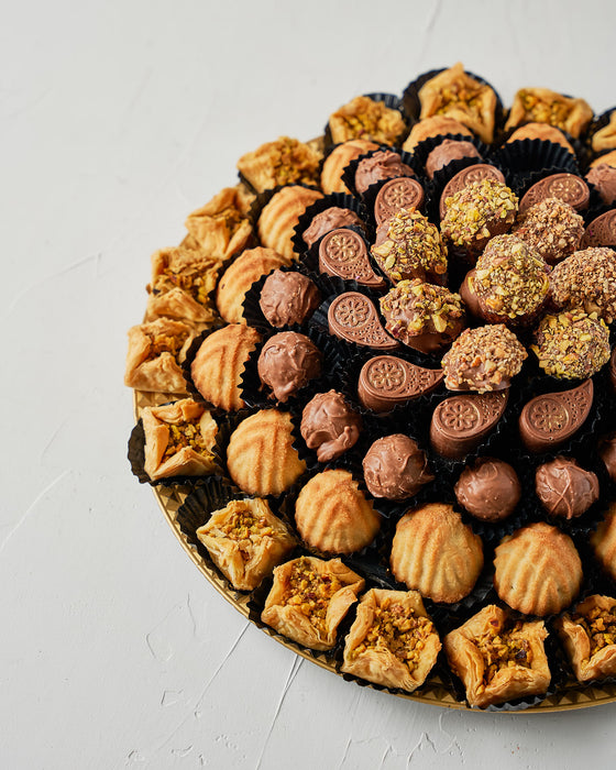 Baklawa, Mamoul and Dates Assorted Arrangement