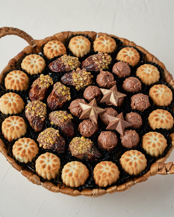 Mamoul and Dates and Truffles  Arrangement