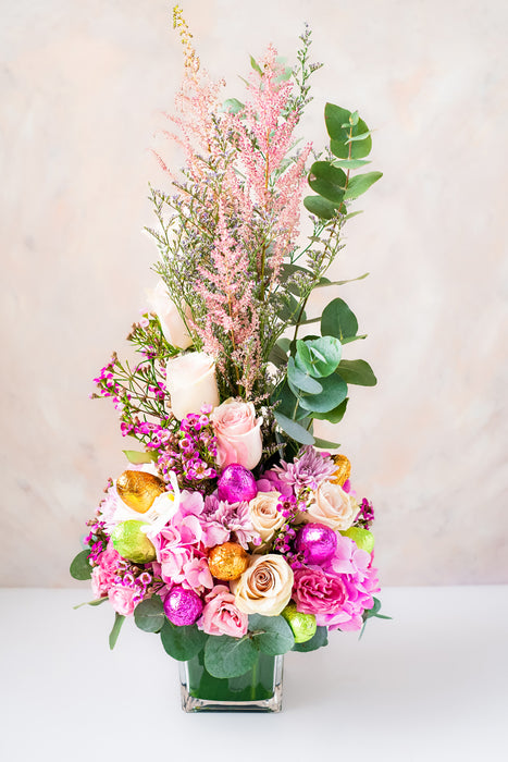 Large Bouquet with Chocolate Eggs