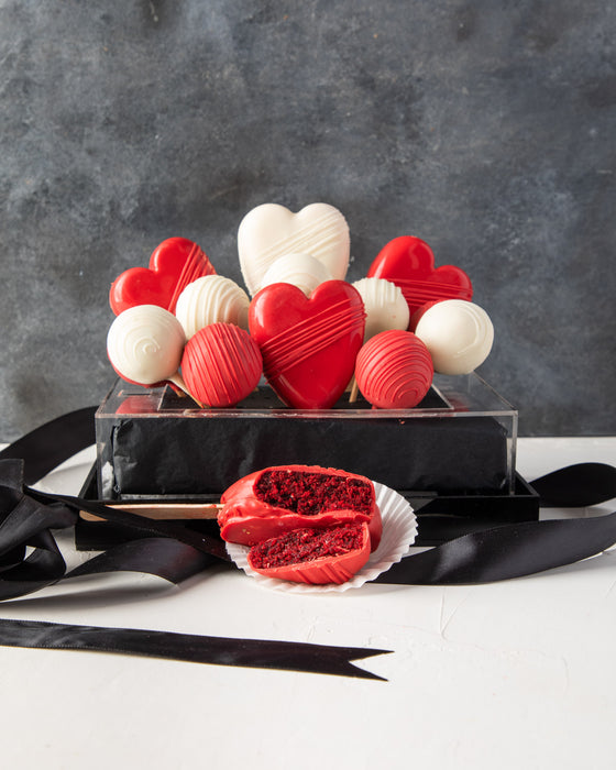 Heart pops and Truffles