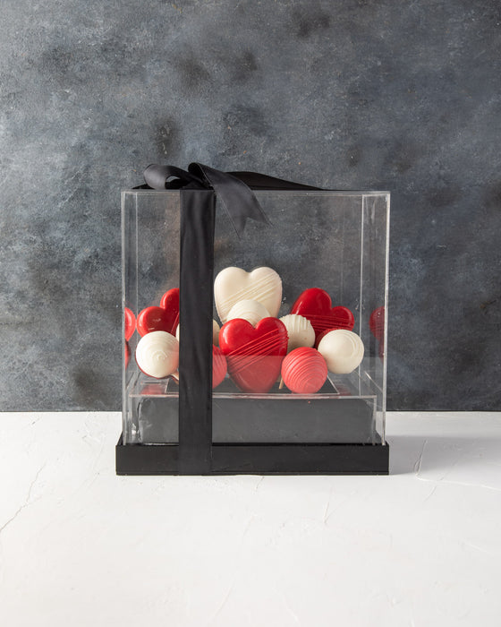 Heart pops and Truffles