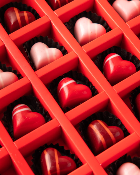 25pc Assorted Hearts