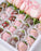 24pcs Strawberries and Roses