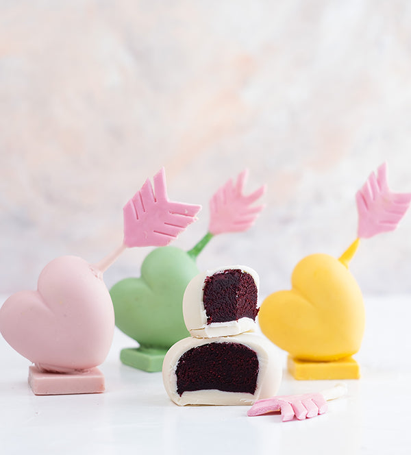 4 Pastel Heartsicles