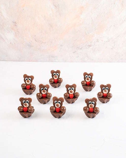 9 Assorted Chocolate Teddies