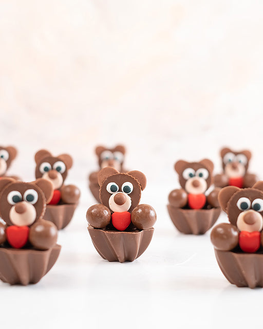 9 Assorted Chocolate Teddies