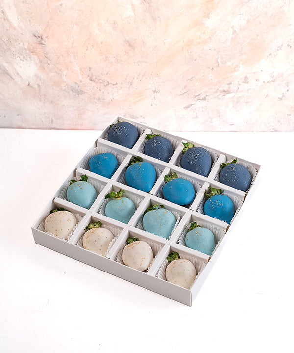 Blue Ombre Strawberries