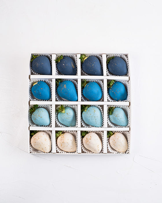 Blue Ombre Strawberries