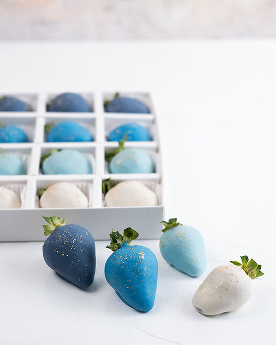 Blue Ombre Strawberries