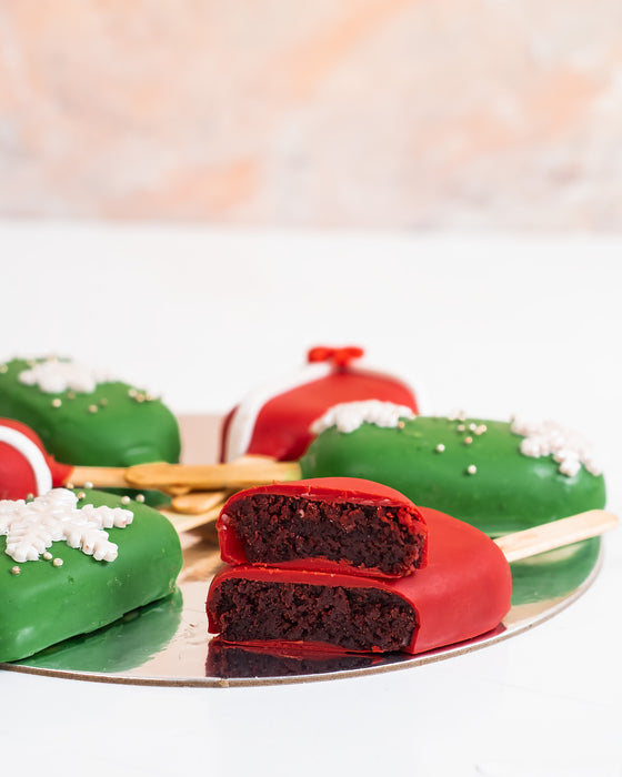 Christmas Cakesicles